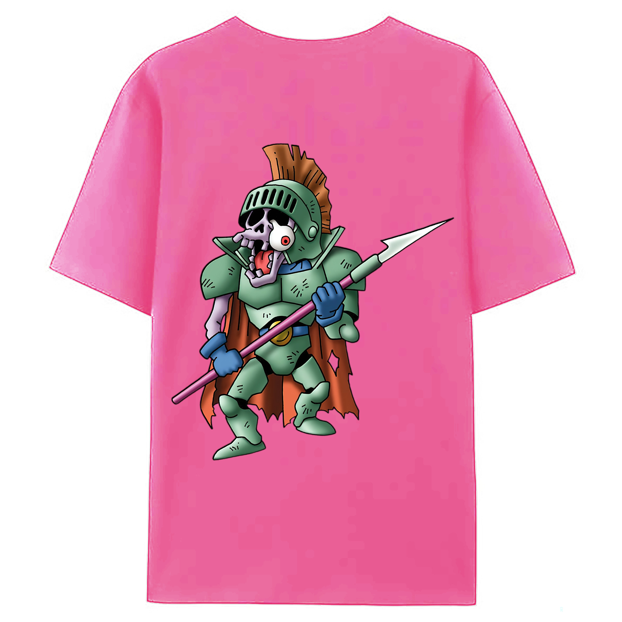 （画像用） ドラゴンクエスト Doragon Kuesuto Dragon Quest レディース半袖Tシャツ(バックプリント)